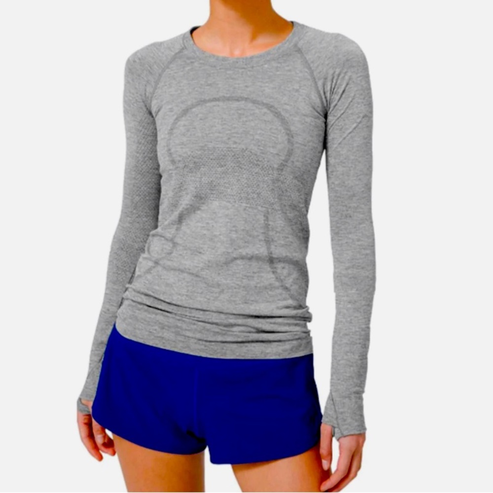 Size 12 long sleeve Lululemon swiftley tech